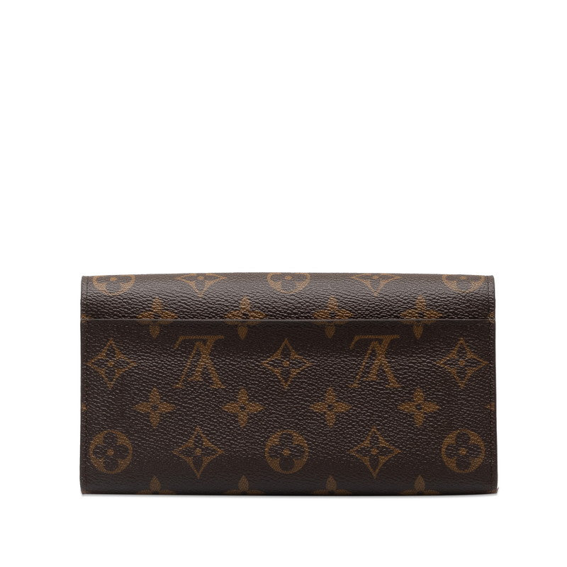 Louis Vuitton Monogram Portefolio Sarah Long Wallet M62236 Brown