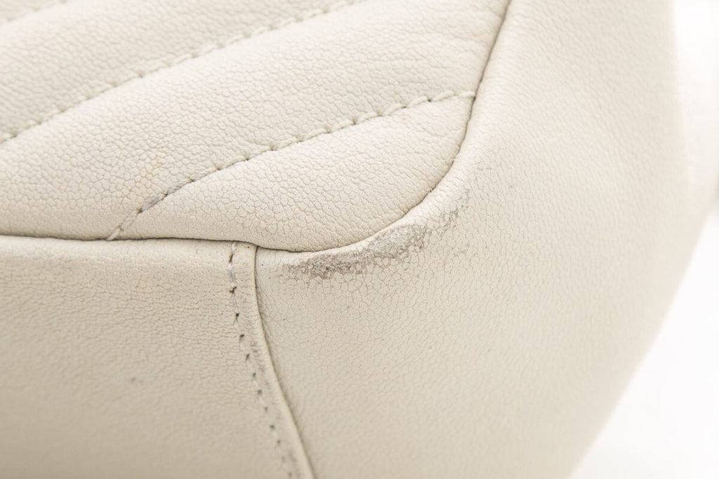 Saint Laurent Cream College Handbag