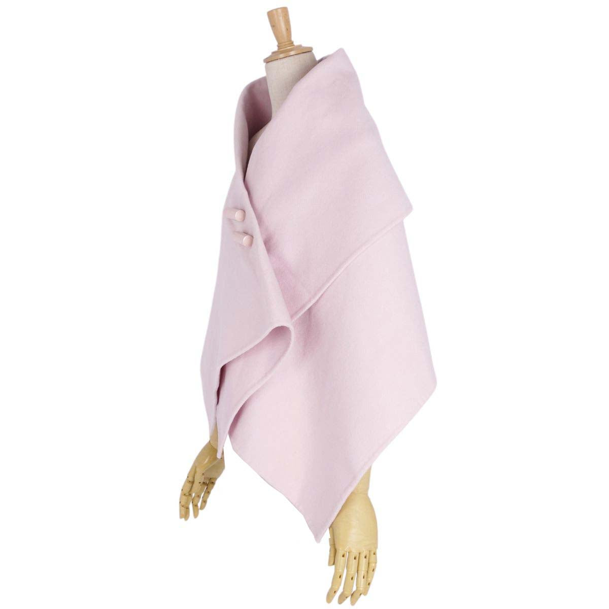 Louis Vuitton Poncho Cape Cashmere Landless Togul  Italian-made pink