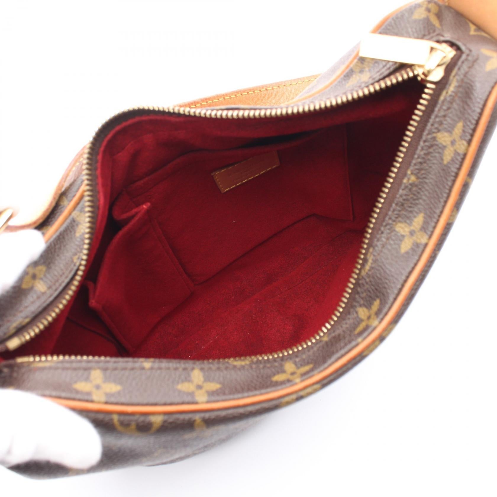 Louis Vuitton Croissant MM Canvas Shoulder Bag