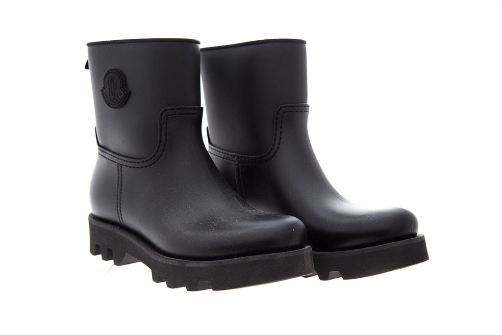Moncler Black Rain Boots SZ 39
