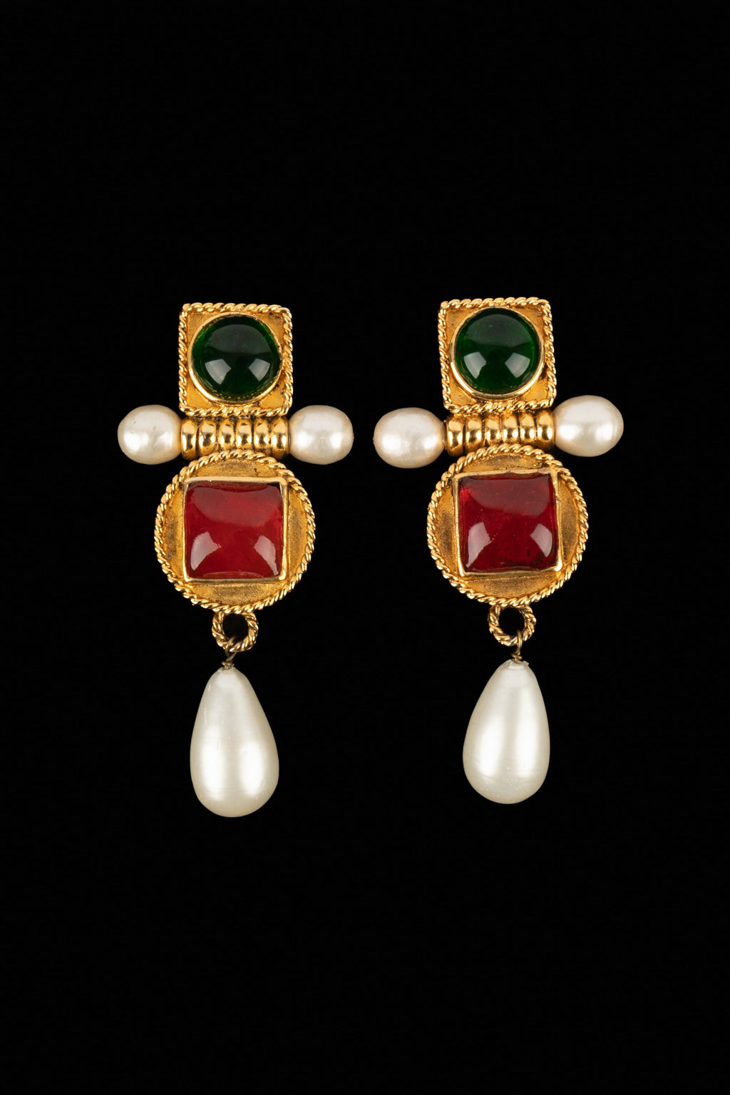 Boucles d'oreilles Chanel 1990