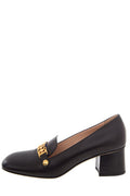 Gucci Black Sylvie Loafer Pumps SZ 41.5