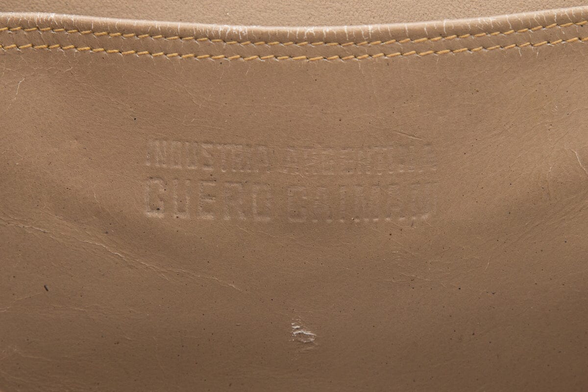 Vintage Camel Authentic Croc Handbag