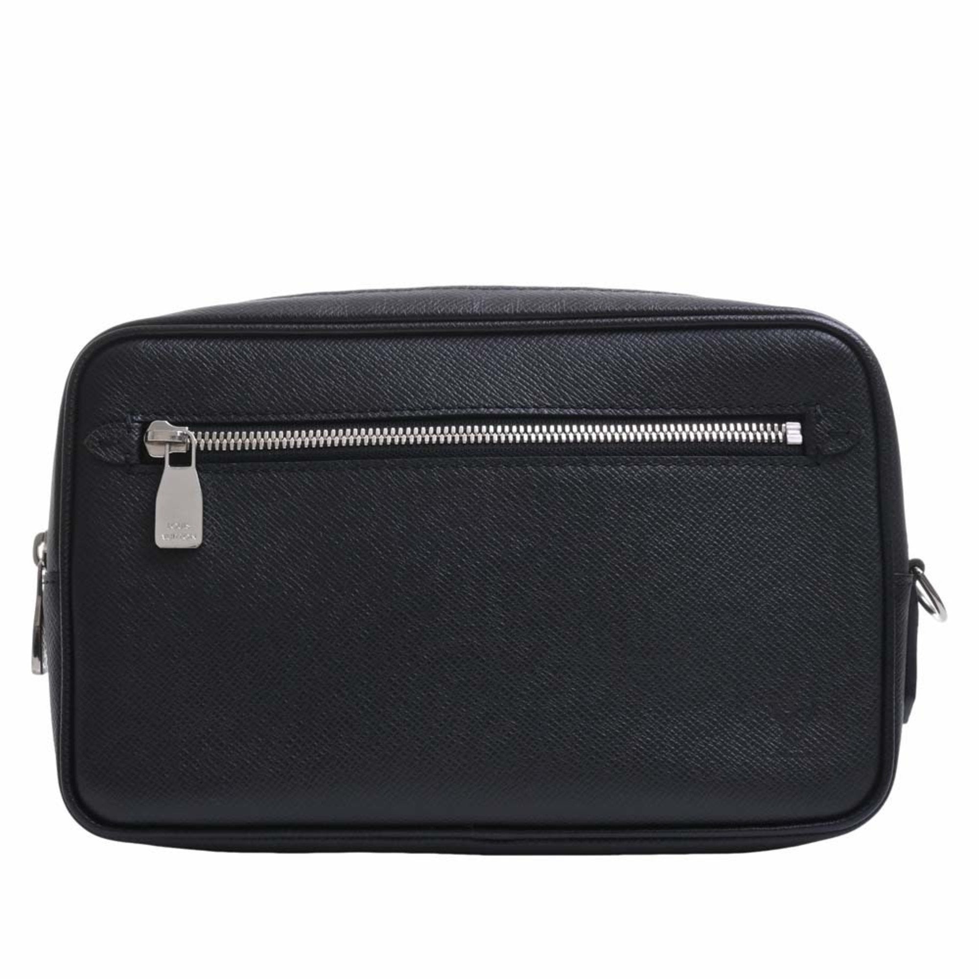 Louis Vuitton Pochette Kasai  Leather Clutch Bag ()