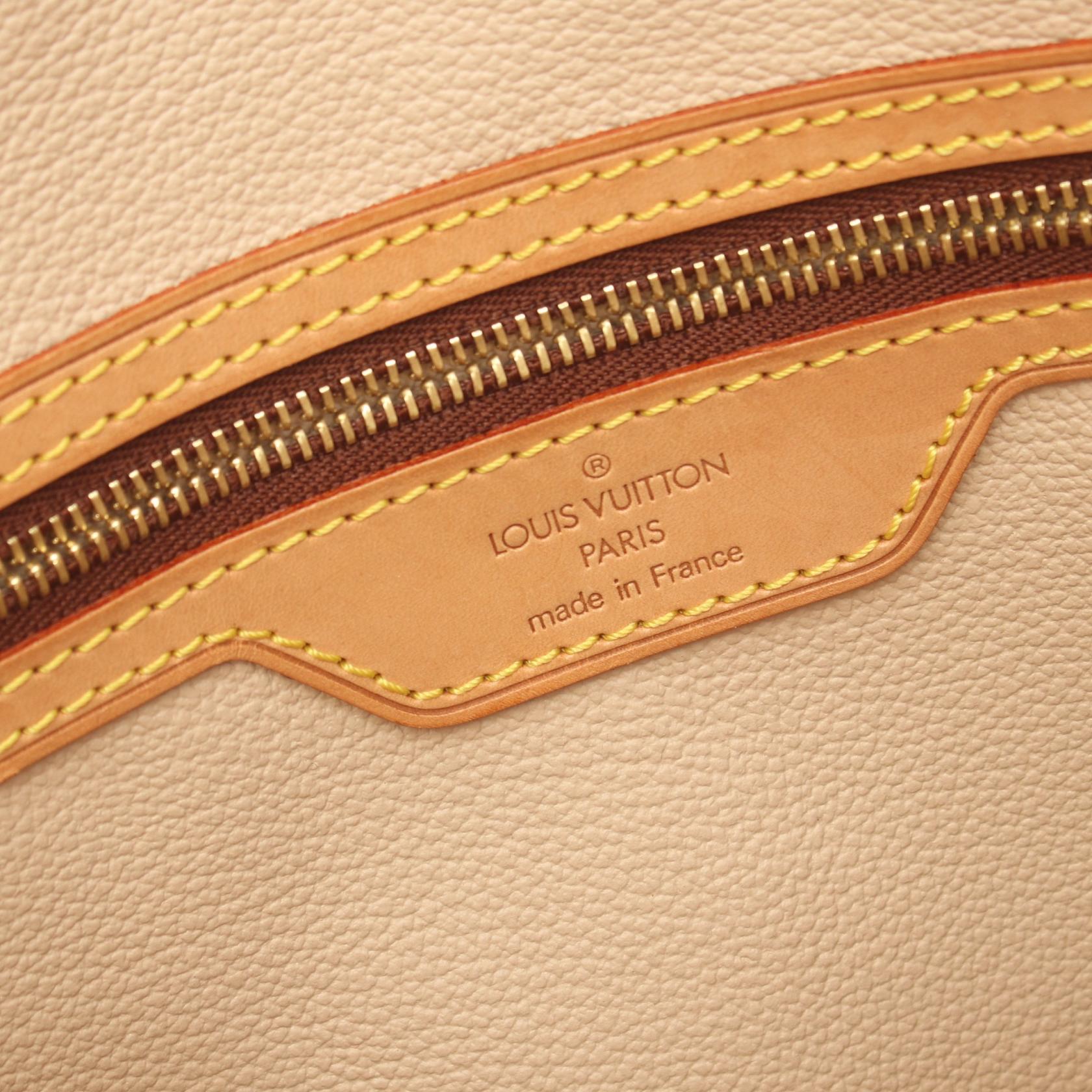 Louis Vuitton Monogram Bucket  Canvas Shoulder Bag