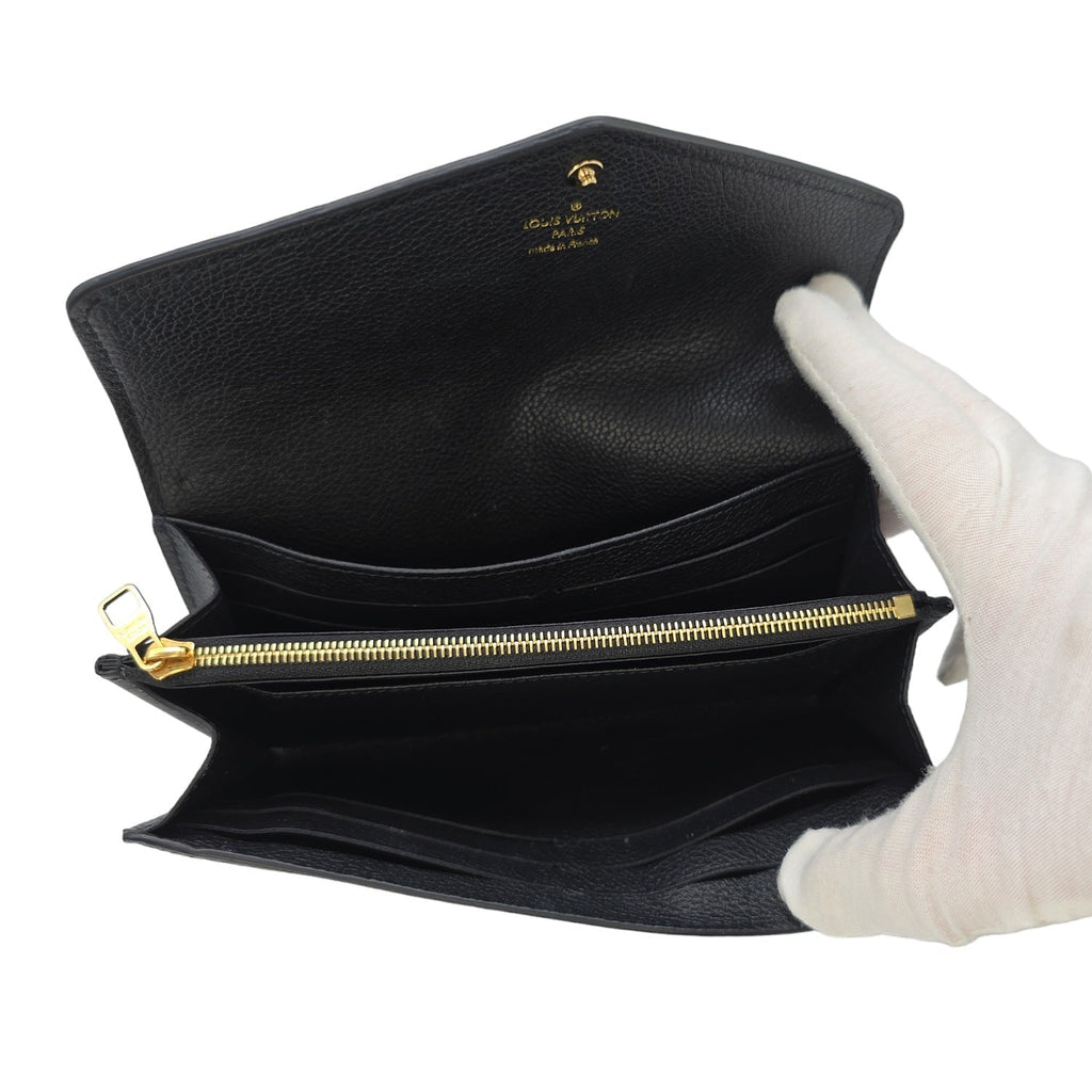 Louis Vuitton Monogram Empreinte Sarah Wallet