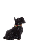 Judith Leiber Black Crystal Scottish Terrier Clutch