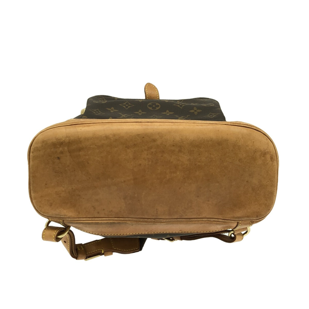 Louis Vuitton Montsouris Gm  Canvas Backpack Bag ()