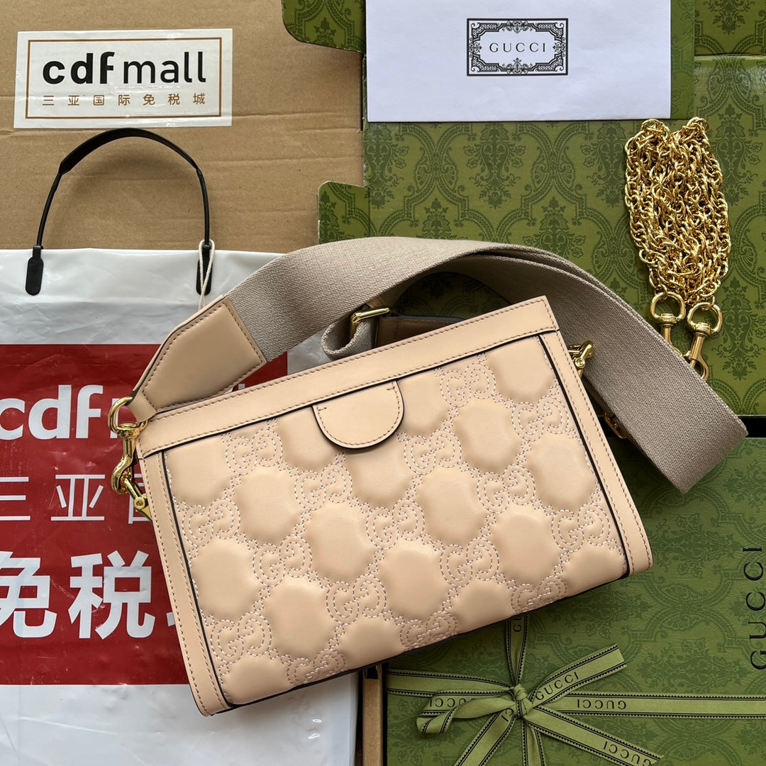 Glami MatelassÃƒÂ© Small Bag Beige For Women, Women’s Bags 10.2in/26cm GlamiÃ¢â‚¬Å½ Ã¢â‚¬Å½