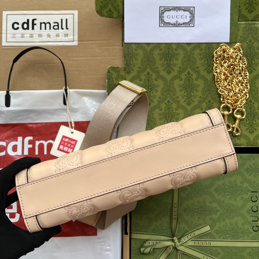 Glami MatelassÃƒÂ© Small Bag Beige For Women, Women’s Bags 10.2in/26cm GlamiÃ¢â‚¬Å½ Ã¢â‚¬Å½