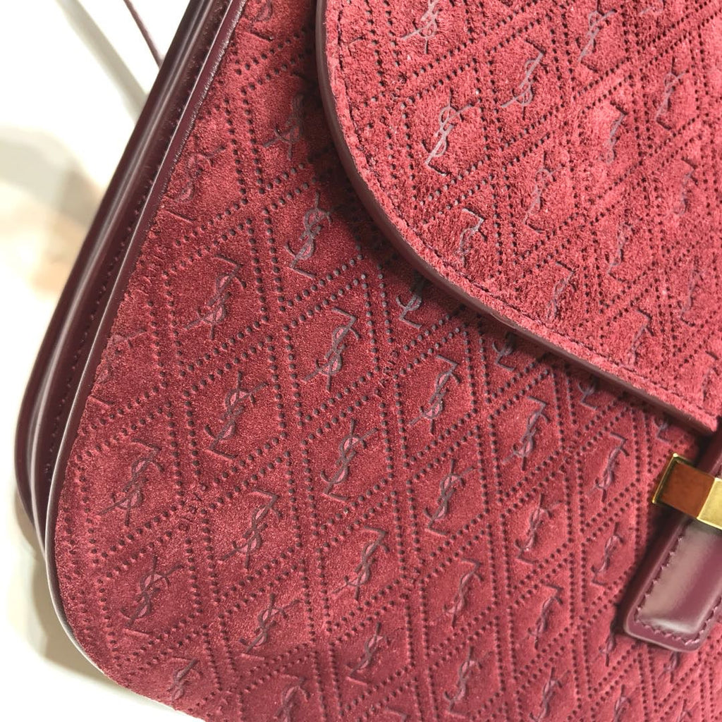 GLAMI Le Monogramme Small Satchel In Monogram Canvas And Smooth Bungurdy For Women 9in/23cm YSL