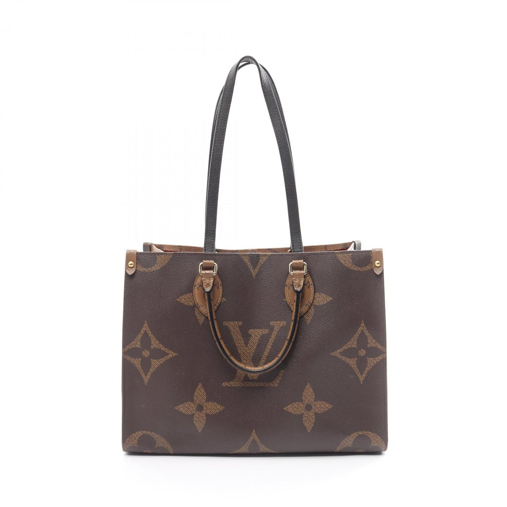 Louis Vuitton Giant Monogram Reverse Onthego MM Canvas Tote Bag