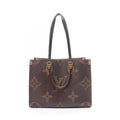 Louis Vuitton Giant Monogram Reverse Onthego MM Canvas Tote Bag