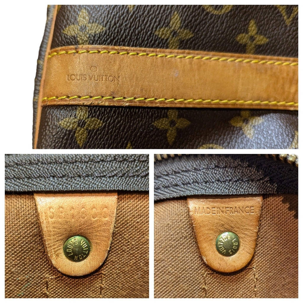 Louis Vuitton 1990 Monogram Keepall 55 Bandouliere