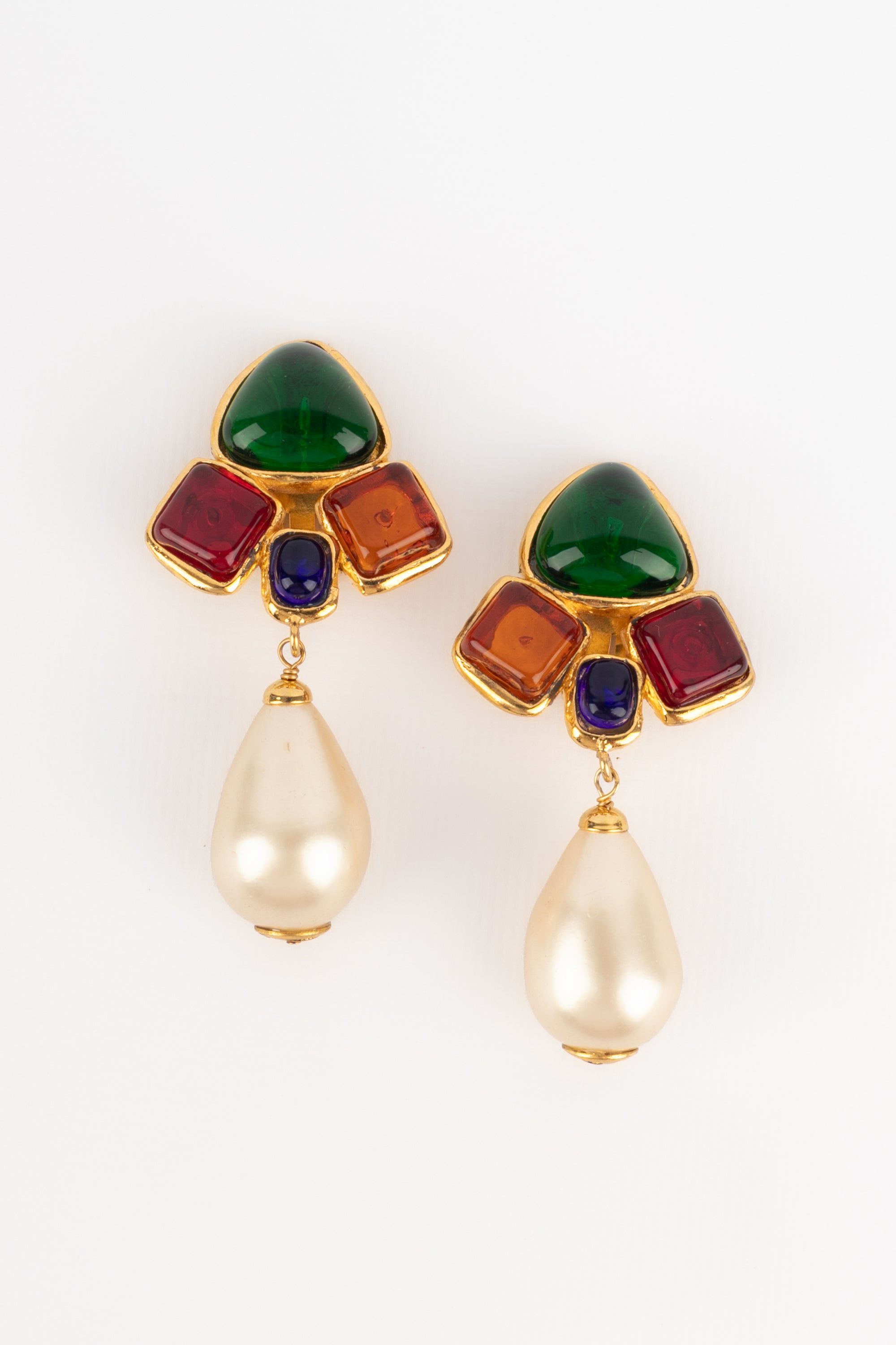 Boucles d'oreilles Chanel 1990's