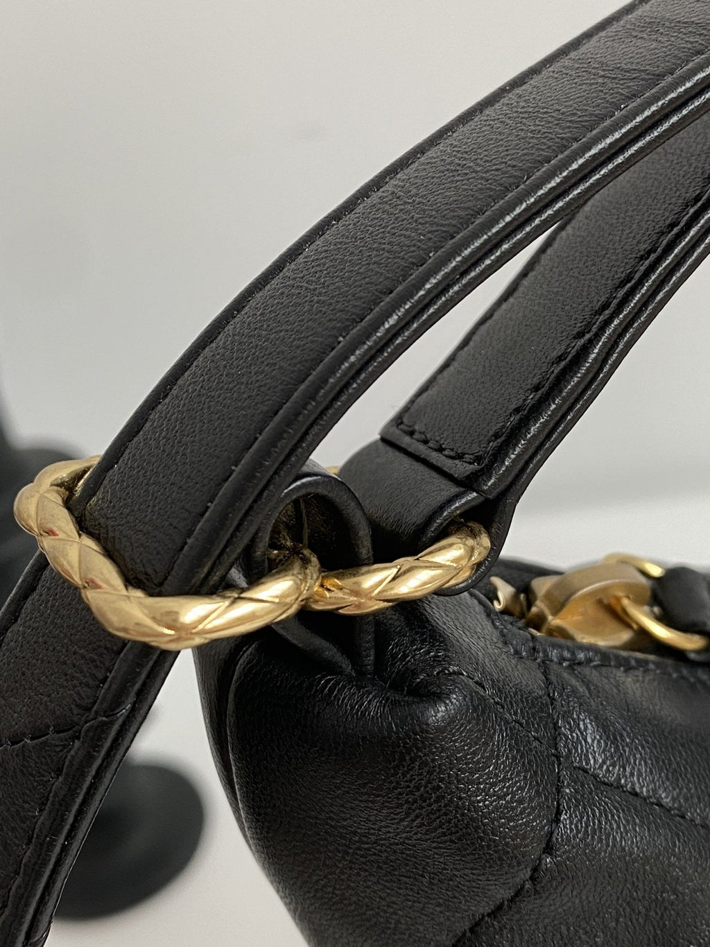 CHLMaxi Hobo Bag Black For Women, Women’s Bags 13.7in/35cm AS3488 B08857 94305