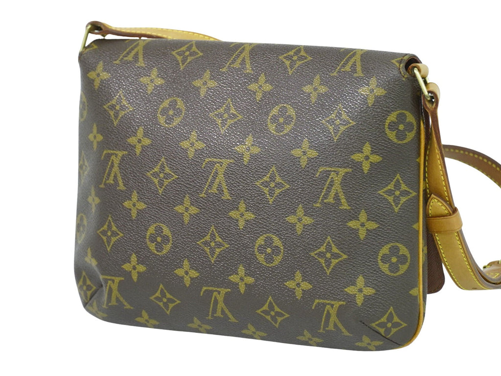 Louis Vuitton Musette Tango  Canvas Shoulder Bag