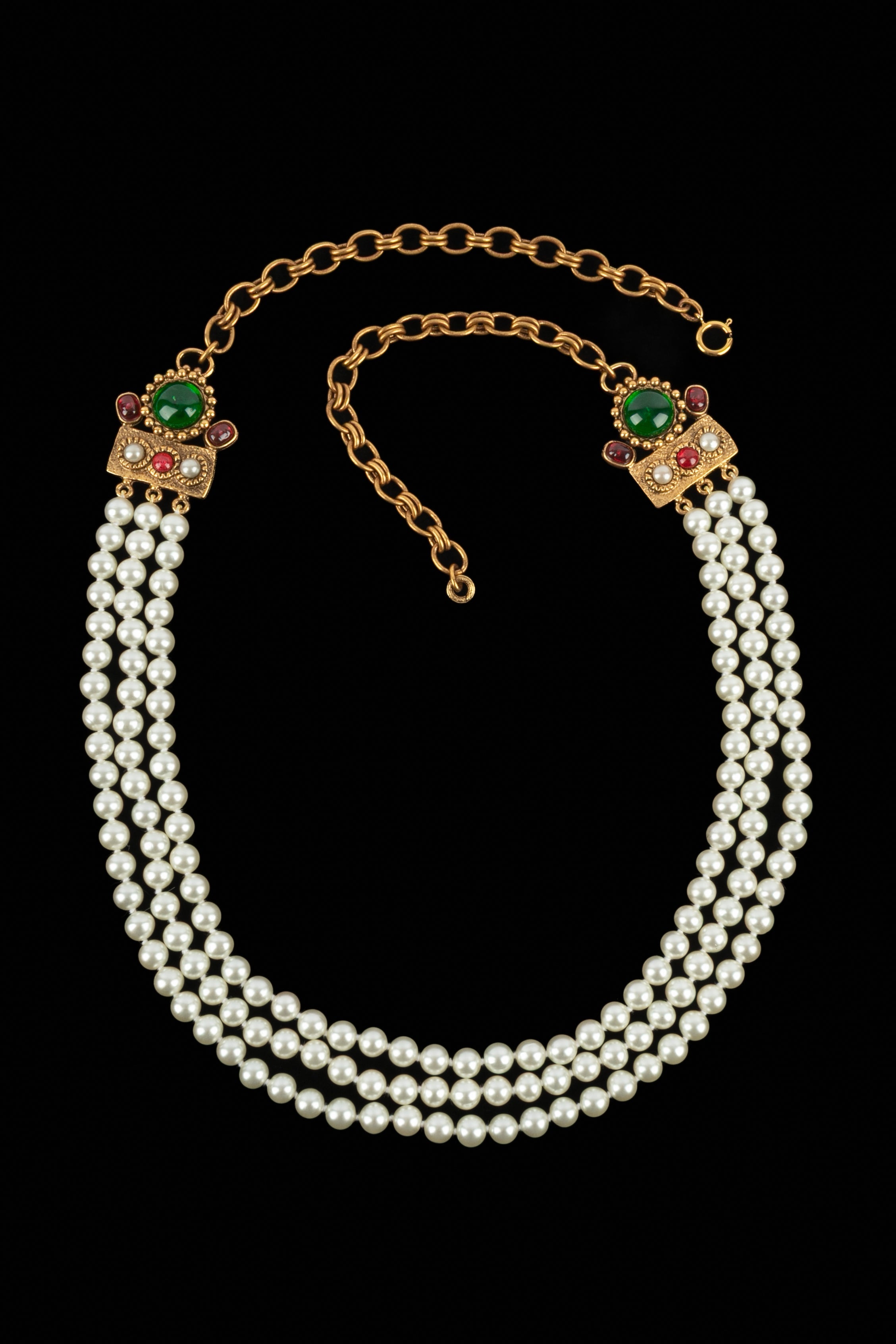 Collier byzantin Chanel