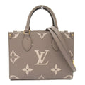Louis Vuitton On The Gor PM 2w Shoulder Bag 2way Shoulder Bag Leather Monogram Implant  Beige M45779