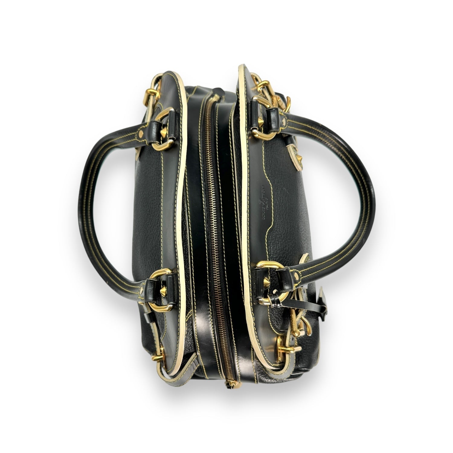 Louis Vuitton 2008 Black Suhali Le Radieux Satchel Bag