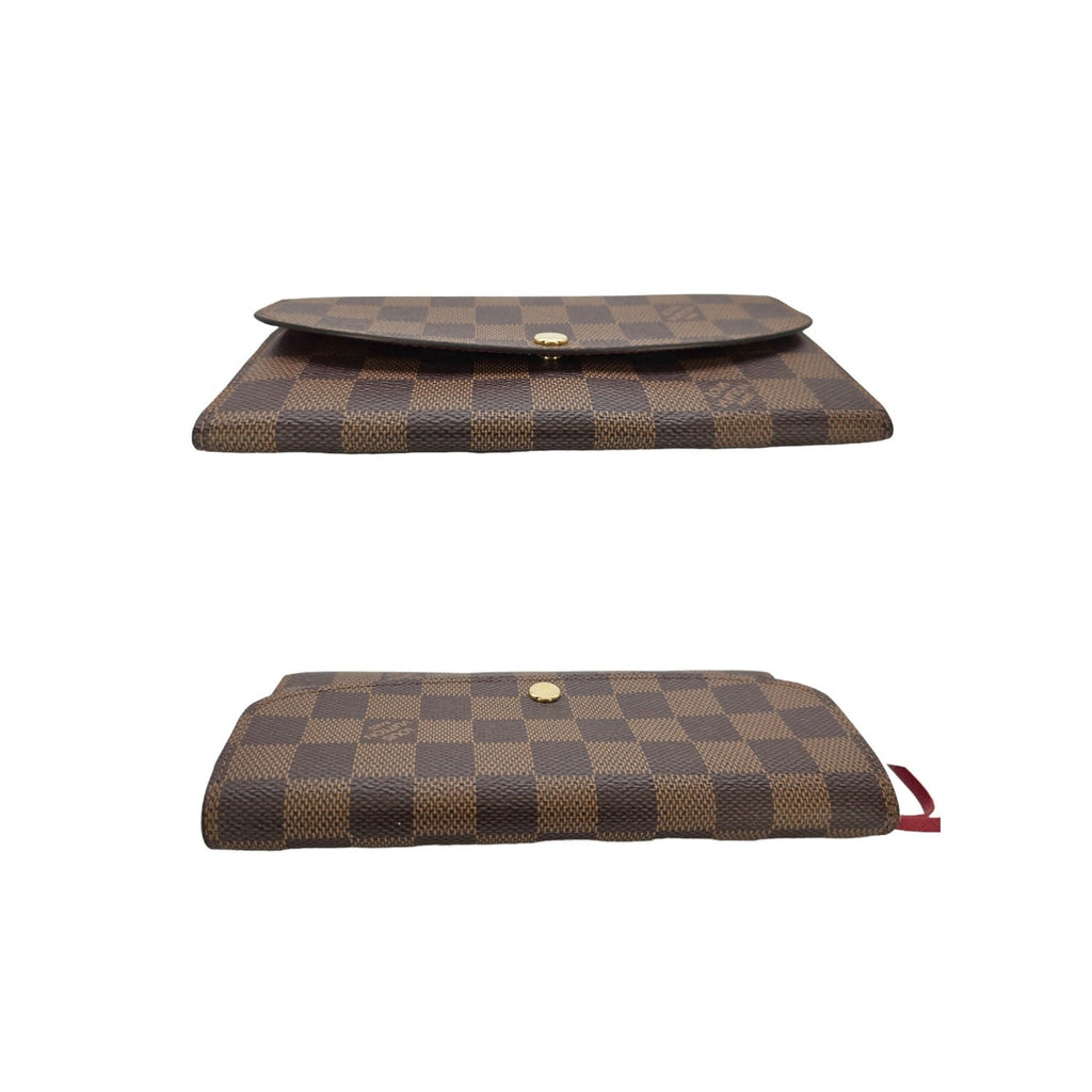 Louis Vuitton Damier Ebene Emilie Wallet