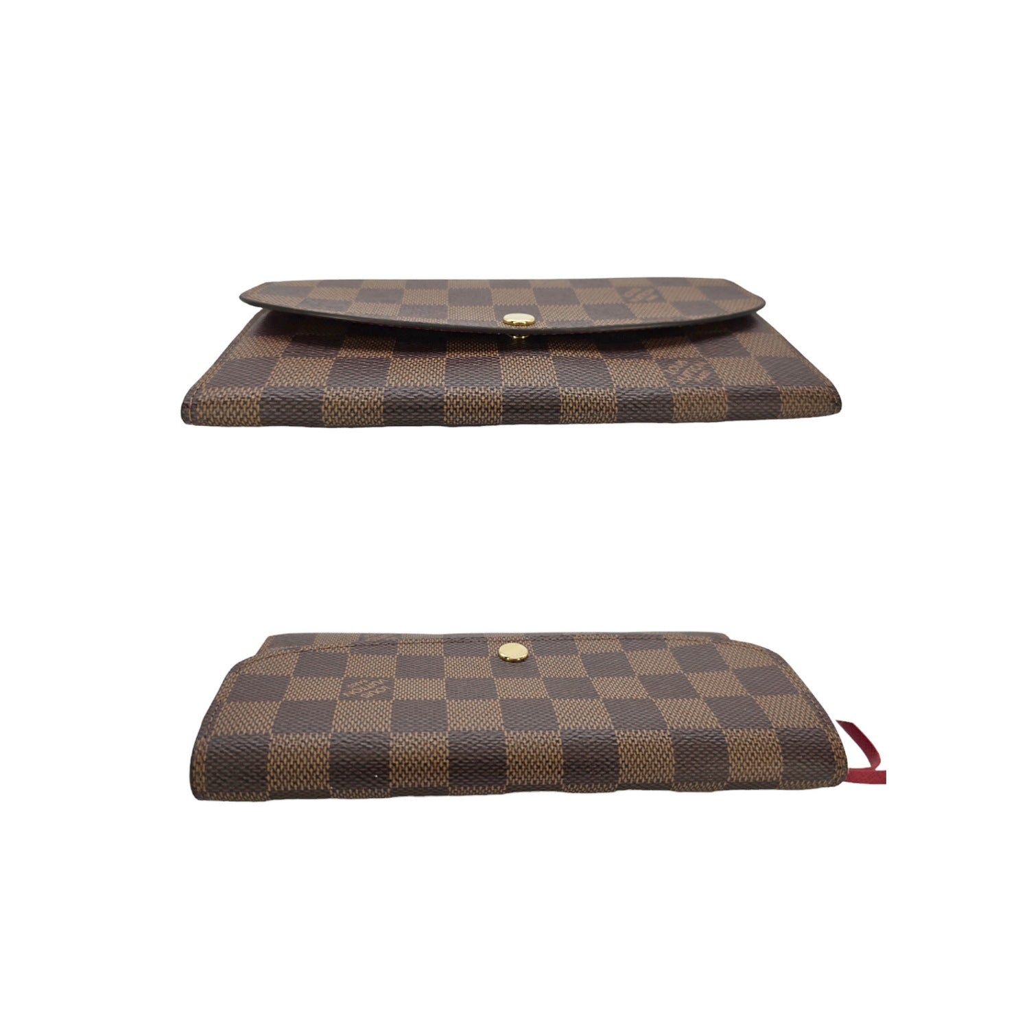 Louis Vuitton Damier Ebene Emilie Wallet