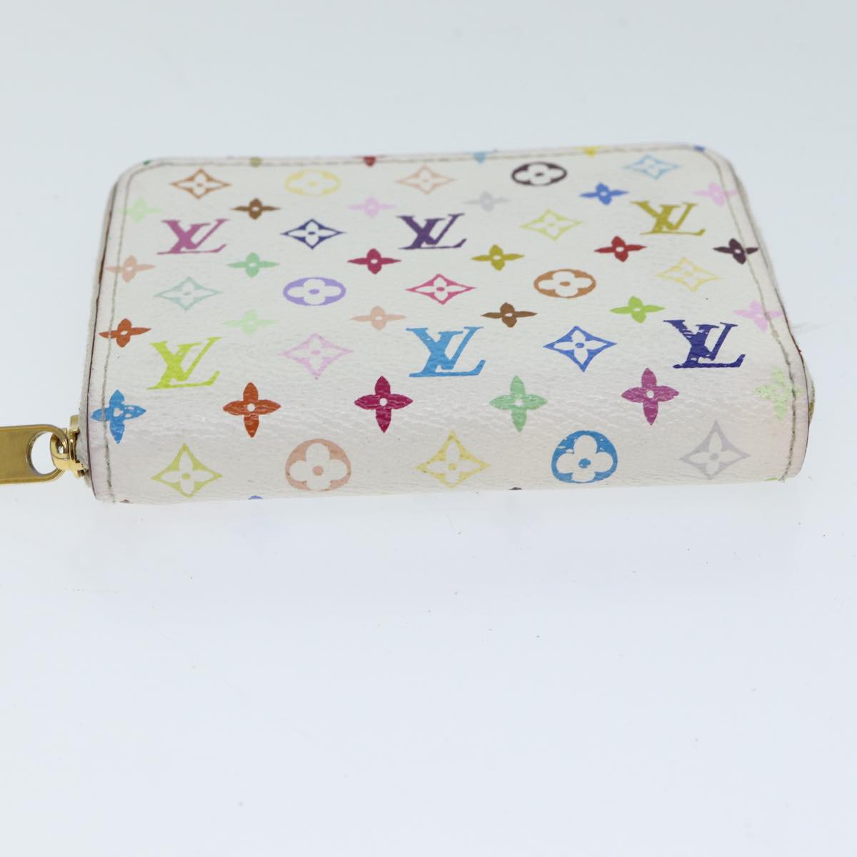 Louis Vuitton Porte Monnaie Zippy  Canvas Wallet