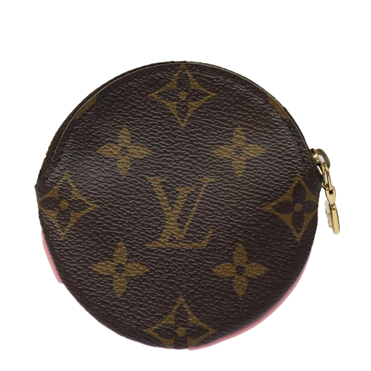 Louis Vuitton Porte Monnai Cuvette  Canvas Wallet
