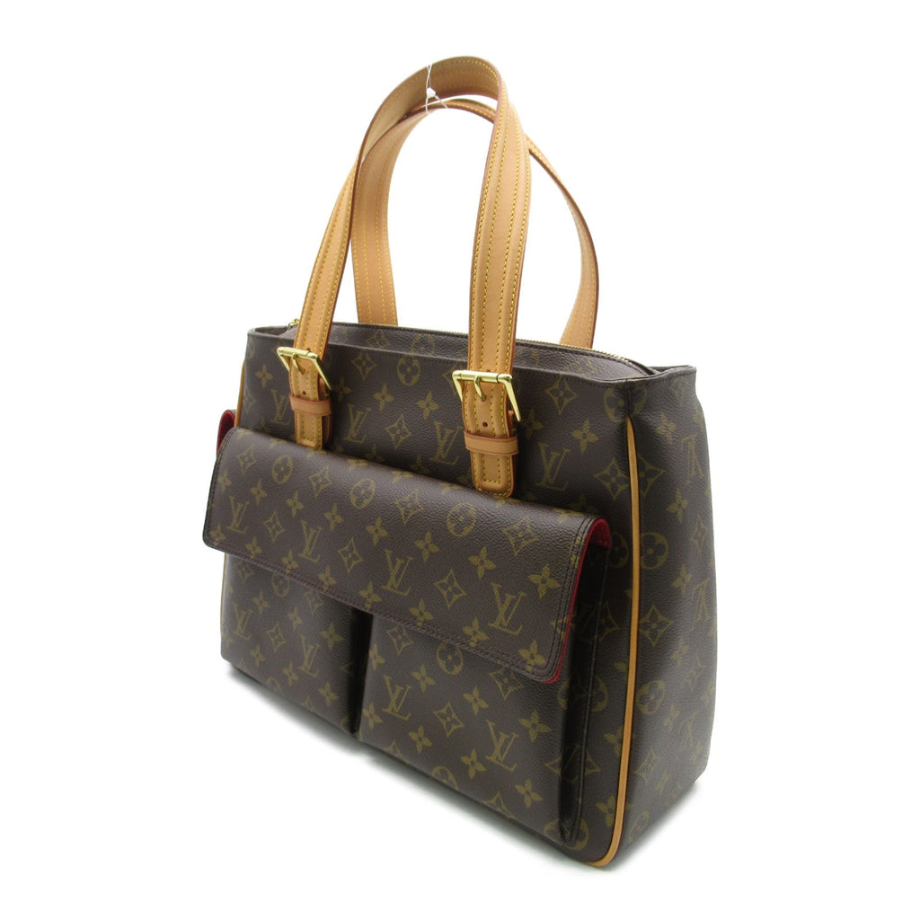 Louis Vuitton Multiple City Handbag PVC Coated Canvas Monogram  Brown M51162