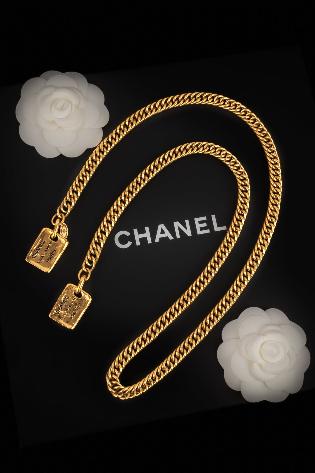 Collier cravate Chanel