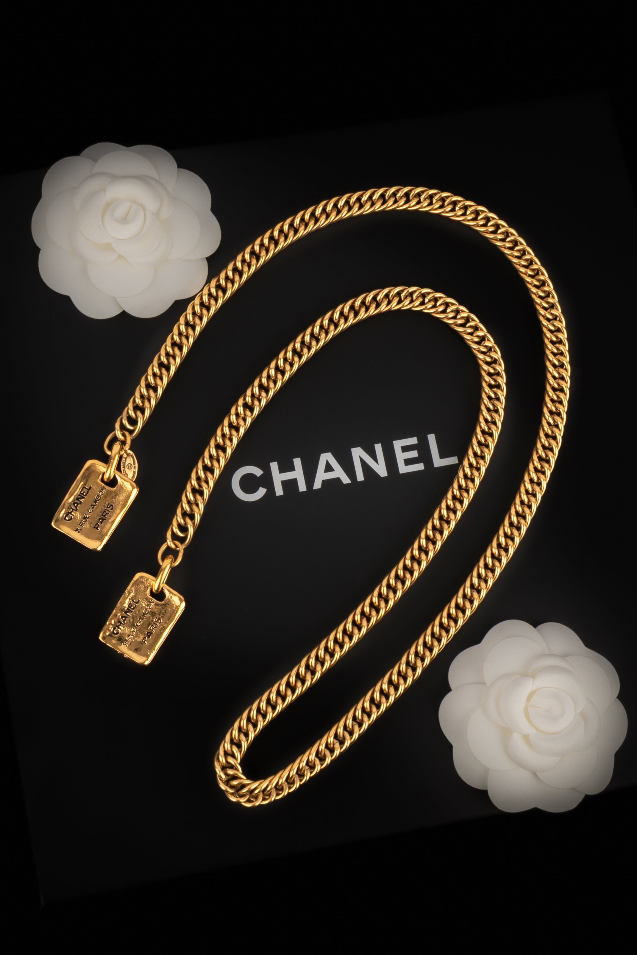 Collier cravate Chanel