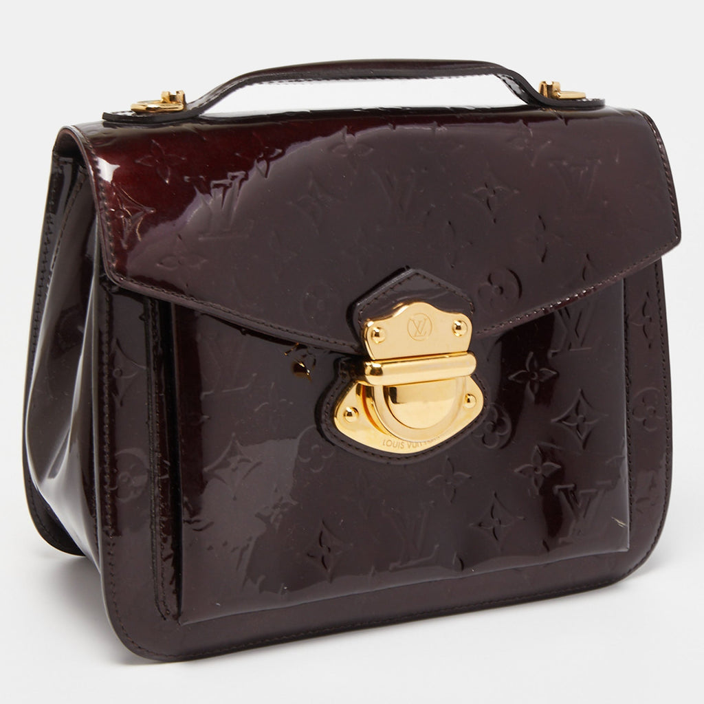 Louis Vuitton Amarante Monogram Vernis Mirada Bag