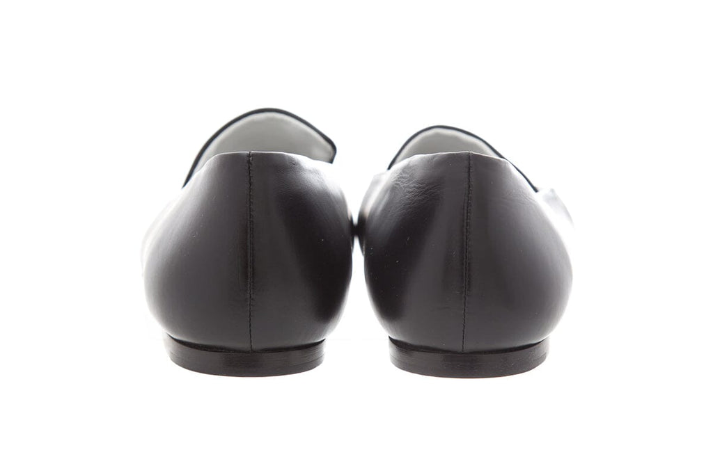 The Row Black Pointed Toe Loafers SZ 39