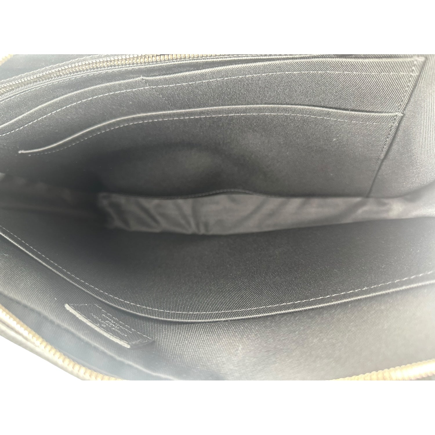 Louis Vuitton Porto Document Business Taiga Black Bag M30643
