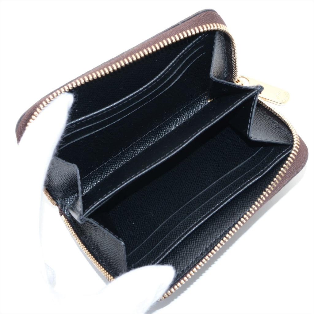 Louis Vuitton Monogram Giant Reversee Zippy Coin  M69354 Brown x Black Coin Power