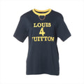Louis Vuitton 23AW Cotton  S  Navy LV Logo Chain RW232W Navy