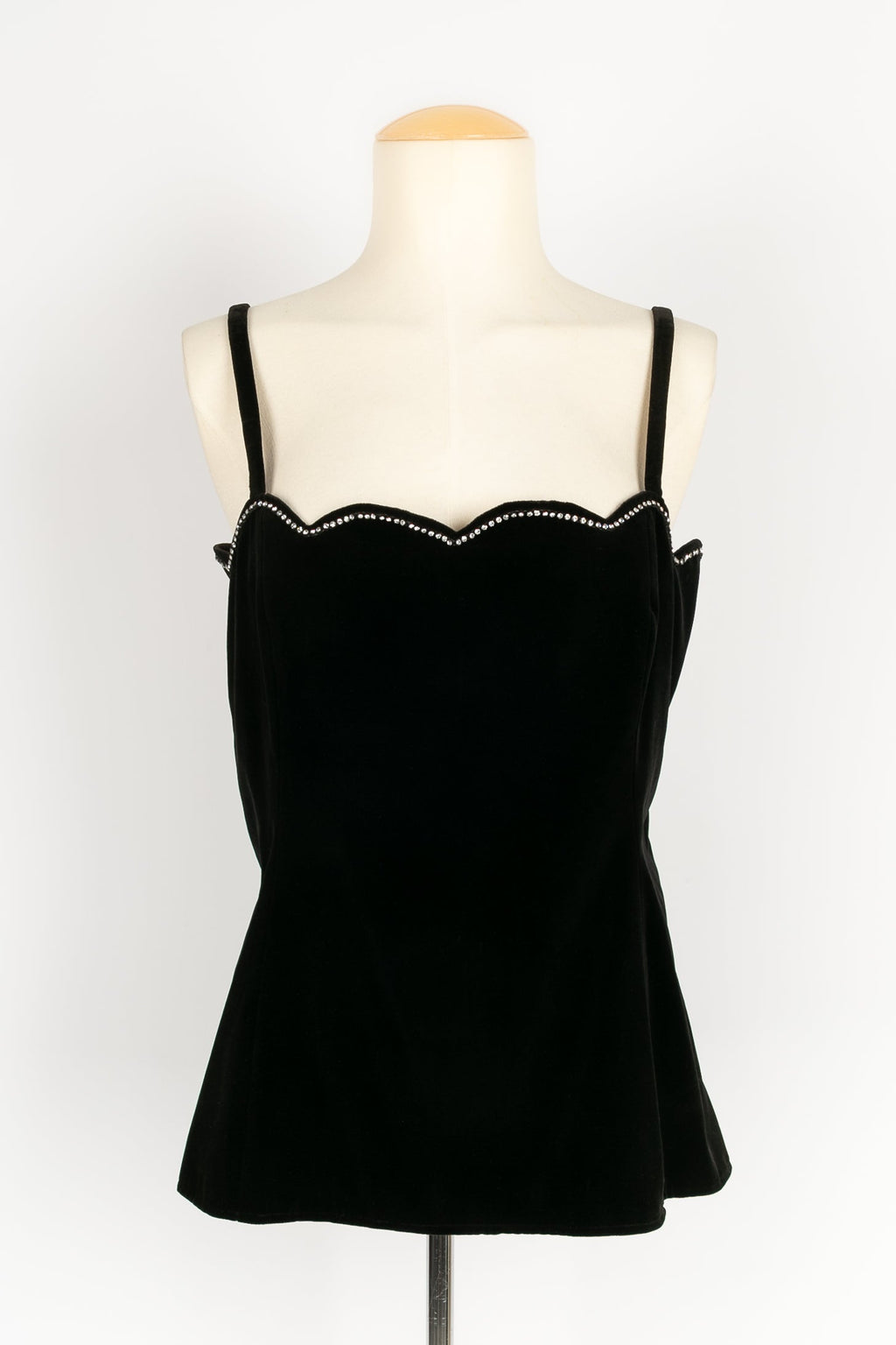 Haut en velours Yves Saint Laurent