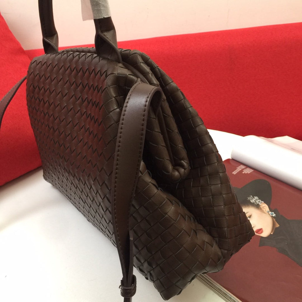 GLAMI Handle Dark Brown, For Women, WomenÃƒÂ¢Ã¢â€šÂ¬Ã¢â€žÂ¢s Bags 13.4in/34cm 691185V01D18849