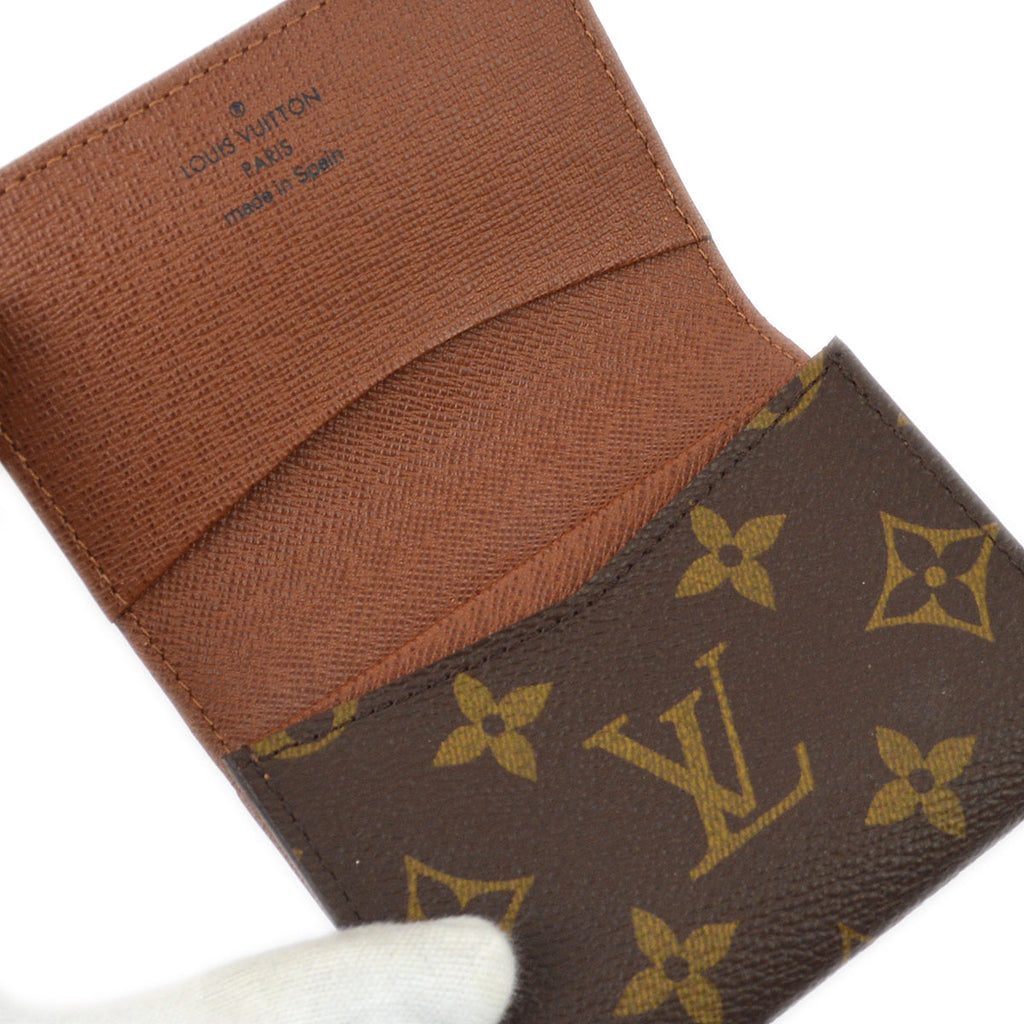 Louis Vuitton Enveloppe Carte De Visite Card Case M62920 Small Good