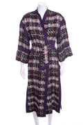 Chanel 2007 Purple & Black Tweed Sweater SZ 42