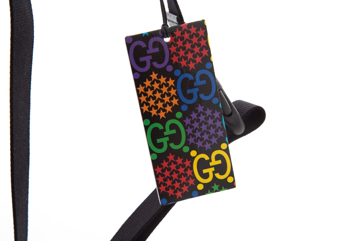 Gucci Multicolor GG Monogram Supreme Psychedelic Slim Belt Bag NWT