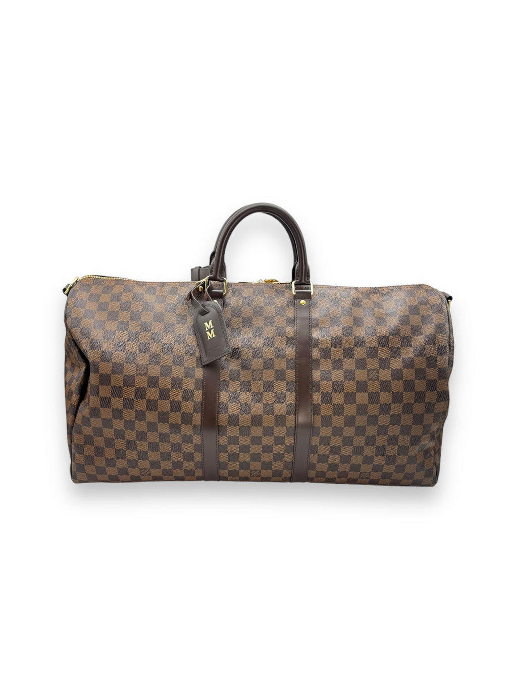 Louis Vuitton Damier Ebene Bandoulière Keepall 55
