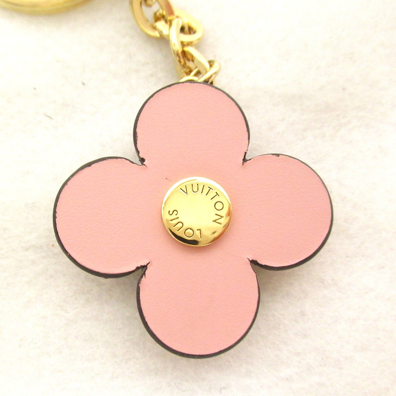 Louis Vuitton Louis Vuitton Keyring Accessoires GP (Gen )  Gold M63085 Pink