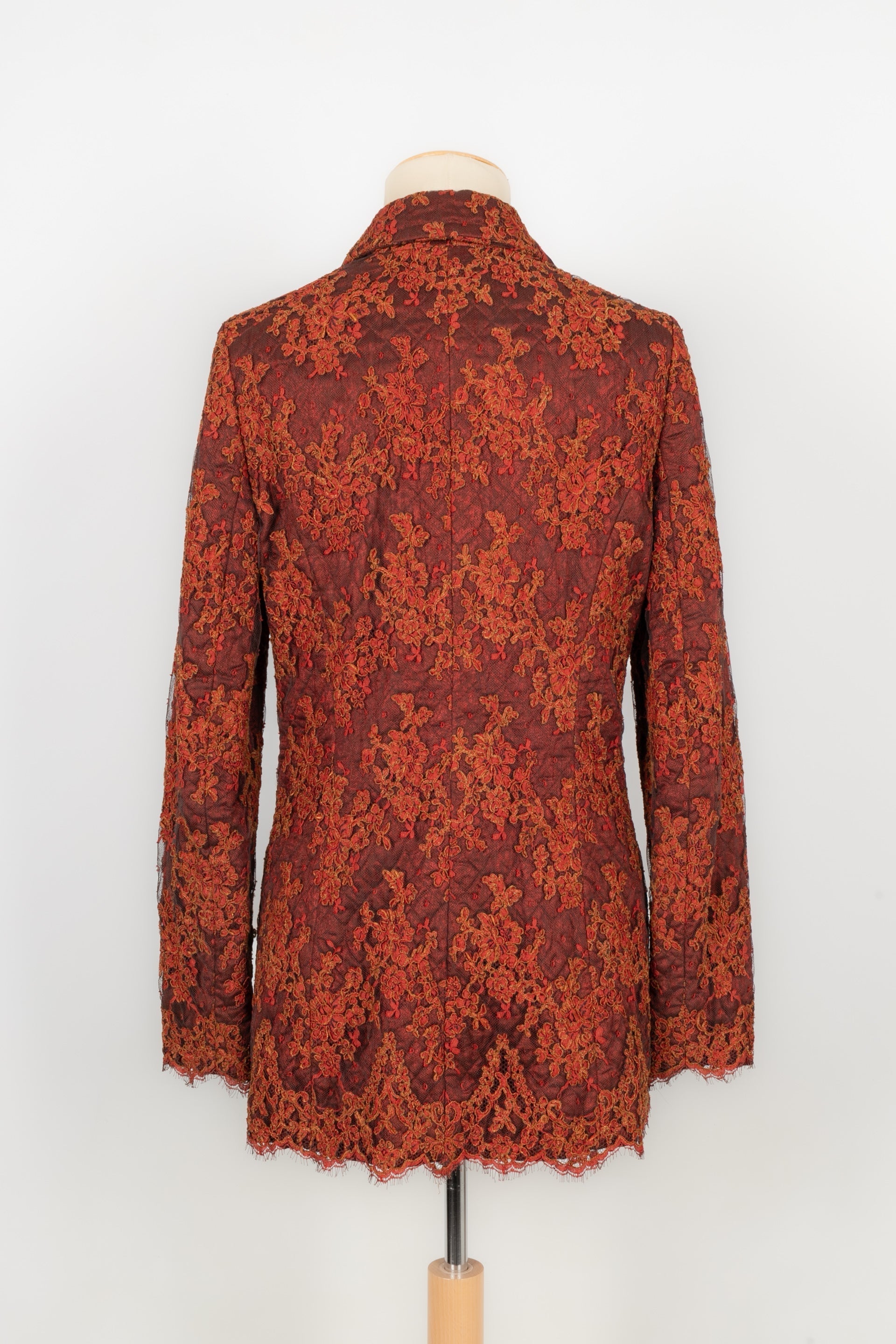 Veste en dentelle Christian Lacroix