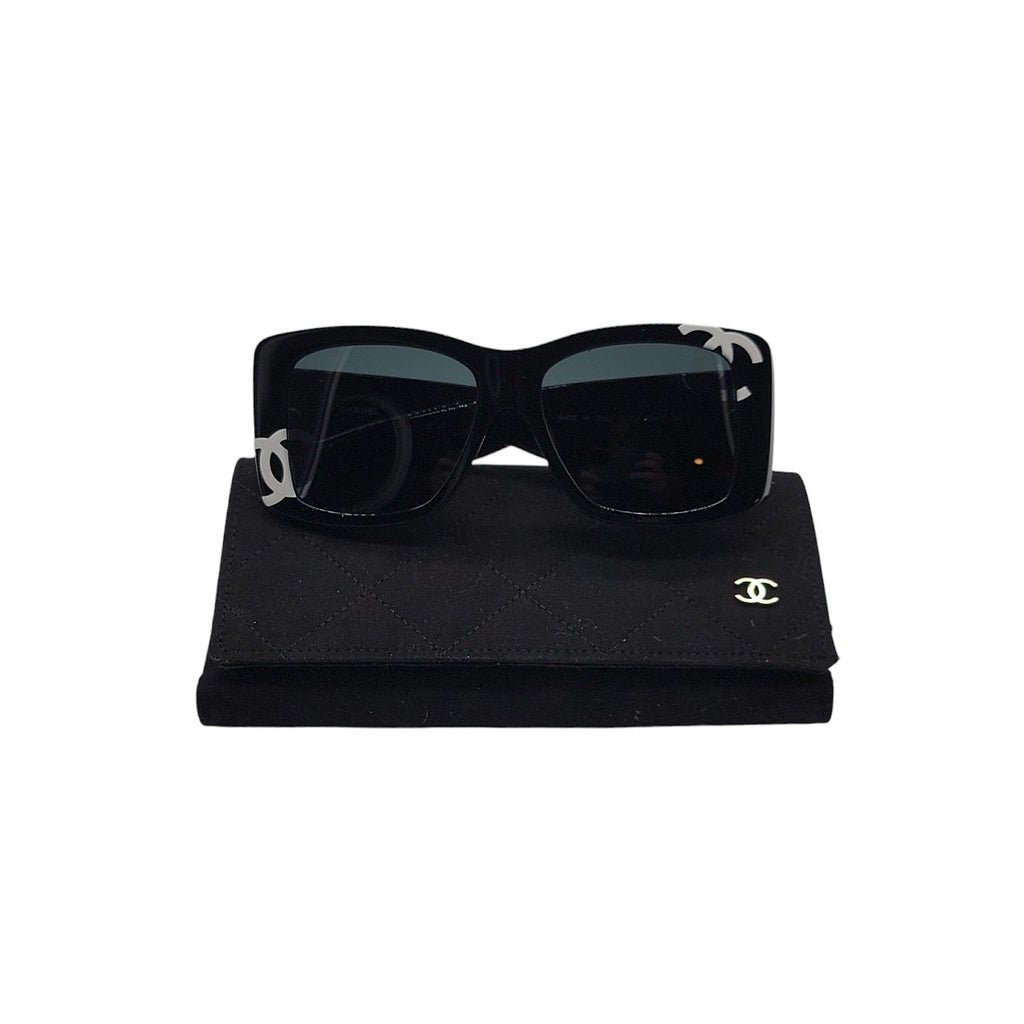 CHANEL CC Logo Square Sunglasses 71472