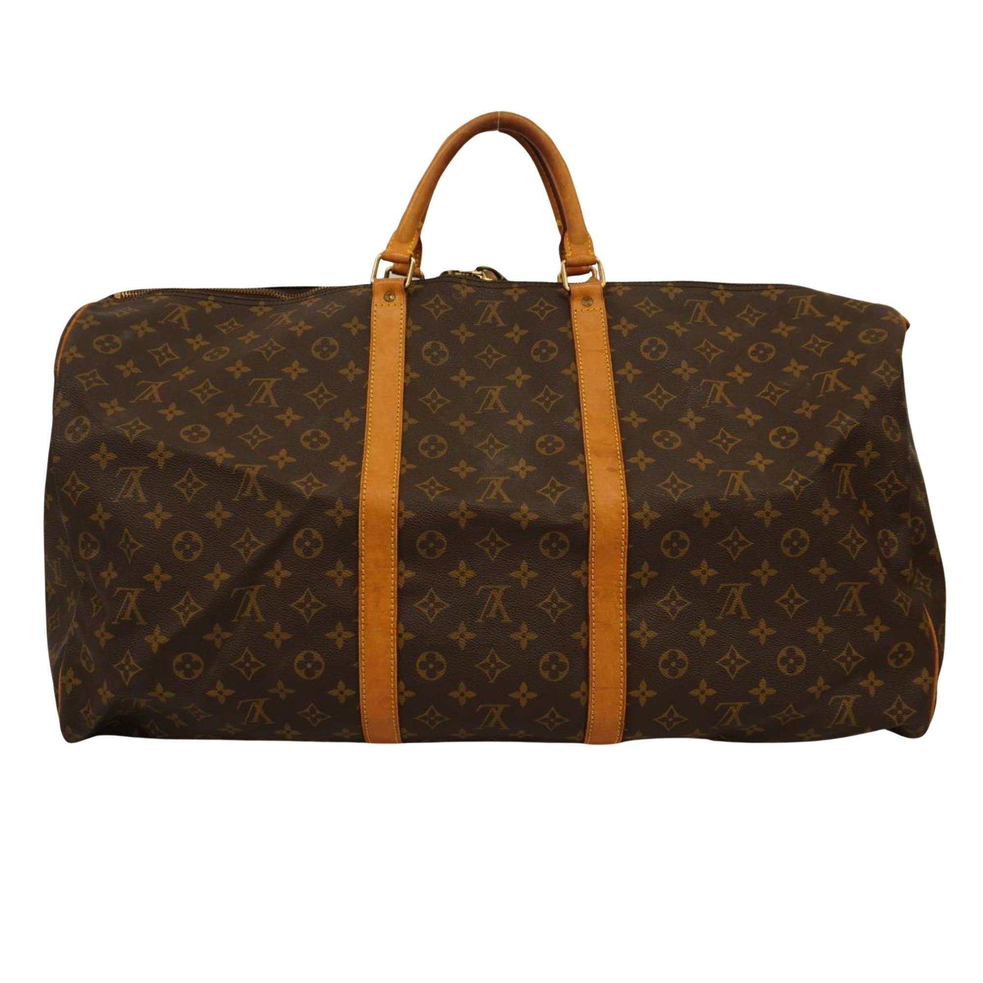 Louis Vuitton Keepall 60  Canvas Travel Bag ()
