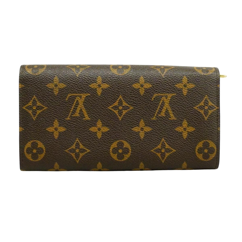 Louis Vuitton Portefeuille Sarah  Canvas Wallet  ()