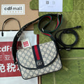 Glami OphiGLAMIa Glami Small Shoulder Bag Beige And Black For Women, Women’s Bags 9.1in/23cm Glami