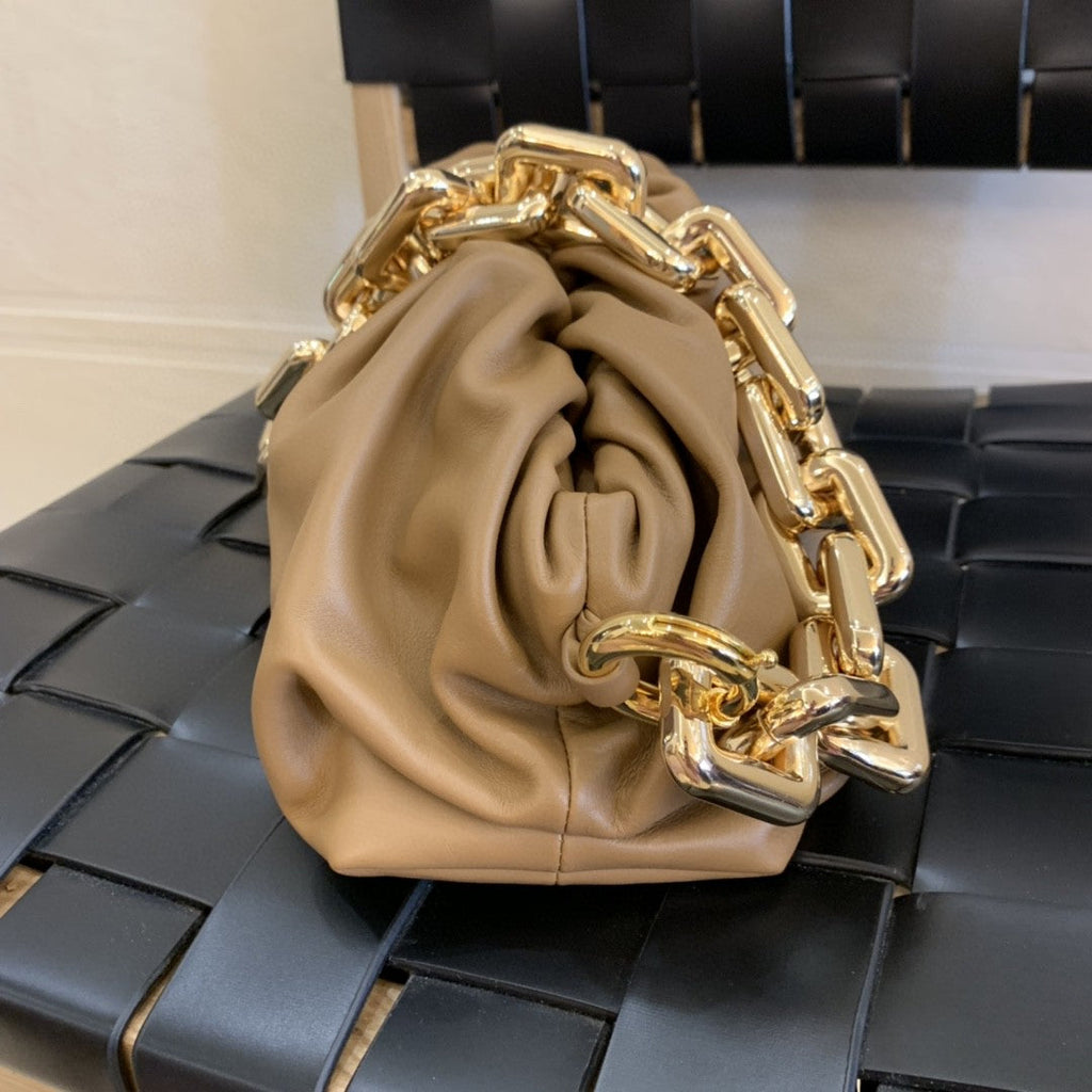 GLAMI Chain Pouch For Women 12.2in/31cm In Camel 620230VCP402618